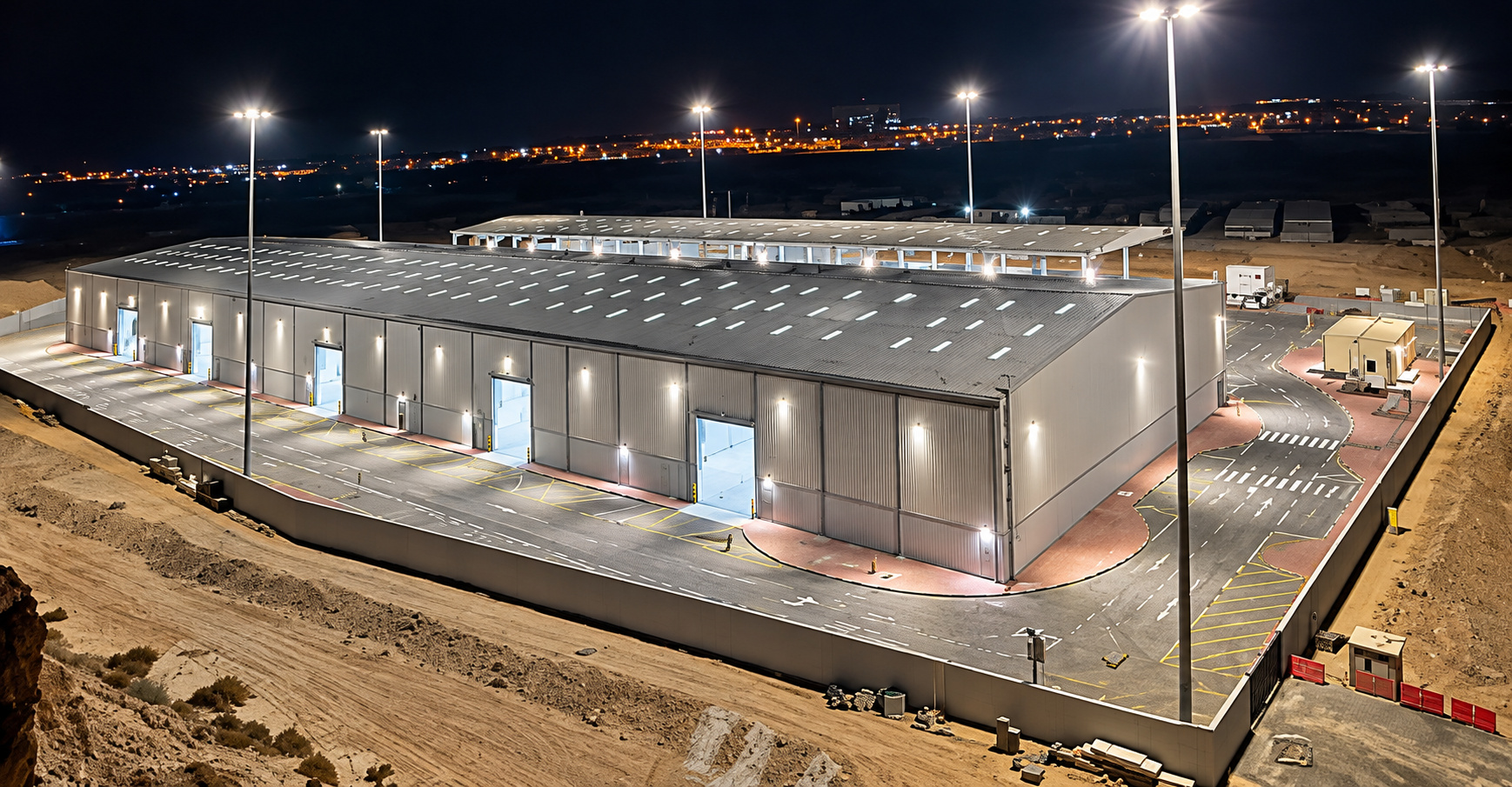 Warehouse Facilities at Mugharraq Port